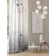 Тюль на шторной ленте At Home Макрос 150x280 см цвет серый