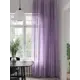 Тюль на шторной ленте At Home Пенекрис 150x280 см цвет фиолетовый