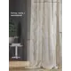 Тюль на шторной ленте At Home Лаен-38 300x290 см цвет бежевый