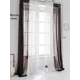 Тюль на шторной ленте At Home Хлои 200x250 см цвет венге