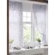 Тюль для кухни на шторной ленте At Home Никанвит 150x180 см цвет сиреневый