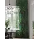 Тюль на шторной ленте At Home Лиртенрис 150x260 см цвет зеленый
