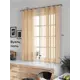Тюль на шторной ленте At Home Юнис 145x160 см цвет коралл