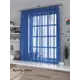 Тюль на шторной ленте At Home Вет 300x180 см цвет синий