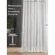 Тюль на шторной ленте At Home Лима-75 150x260 см цвет белый