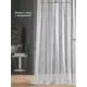 Тюль на шторной ленте At Home Рунаи-53 300x260 см цвет белый