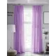 Тюль на шторной ленте At Home Фертун 150x230 см цвет сиреневый