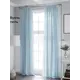 Тюль на шторной ленте At Home Рудрин 200x230 см цвет голубой