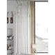 Тюль на шторной ленте At Home Рикименс 150x260 см цвет белый