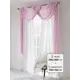 Тюль на шторной ленте At Home Раланс 200x260 см цвет розовый