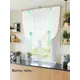 Тюль на шторной ленте At Home Лайкс 150x150 см цвет бело-бирюзовый