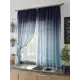 Тюль для кухни на шторной ленте At Home Абэгейл 150x180 см цвет синий, голубой