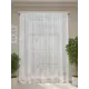 Тюль на шторной ленте ТД Текстиль Алета 300x260 см цвет кремовый