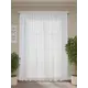 Тюль на шторной ленте ТД Текстиль Ровэрсо 250x260 см цвет белый