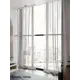 Тюль на шторной ленте At Home Гюстин 150x270 см цвет серый