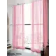 Тюль на шторной ленте At Home Гюстин 150x270 см цвет розовый