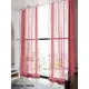 Тюль на шторной ленте At Home Гюстин 150x270 см цвет брусника