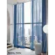 Тюль на шторной ленте At Home Сиприон 150x290 см цвет синий