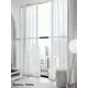 Тюль на шторной ленте At Home Сиприон 150x290 см цвет белый