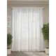 Тюль на шторной ленте ТД Текстиль Горох 300x290 см цвет золотистый