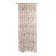 Тюль на шторной ленте I-Linen Органза Цветы 400x260 см цвет бежевый