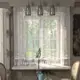 Тюль на шторной ленте для кухни Лентабел занавеска 150x170 см цвет белый