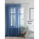 Тюль на шторной ленте At Home Бартоми 400x280 см цвет синий