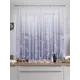 Тюль для кухни на шторной ленте At Home Рилферис 150x180 см цвет белый