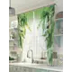 Тюль на шторной ленте для кухни Helga Тайлос 150x180 см цвет белый
