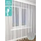 Штора на шторной ленте Inva органза "Дождик" 500x270 см цвет белый