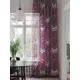 Тюль на шторной ленте At Home Колтерс 150x280 см цвет сливовый