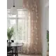 Тюль на шторной ленте At Home Фенмортен 150x280 см цвет бежевый