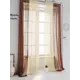 Тюль на шторной ленте At Home Хлои 200x280 см цвет бежево-коричневый