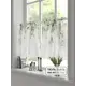 Тюль на кулиске AT Home Рилмирас 100x60 см цвет бежевый, белый, зеленый