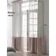 Тюль на шторной ленте At Home Клоэ 150x280 см цвет пудрово-серый