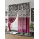 Тюль на шторной ленте для кухни Helga Филлис HL-930322 150x180 см цвет белый