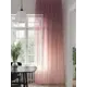Тюль на шторной ленте Helga Шемтинс 150x280 см цвет розовый
