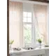 Тюль на шторной ленте для кухни Helga Никанвит 150x180 см цвет бежевый