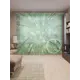 Тюль Joyarty на шторной ленте Лес тянется к небу 310x265 см рисунок природный цвет зеленый