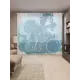 Тюль Joyarty на шторной ленте Осьминог нашел якорь 310x265 см рисунок природный цвет бирюзовый