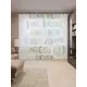 Тюль на шторной ленте Смотри глубже в природу 310x265 см цвет зеленый