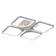 Люстра потолочная светодиодная Alma light Esso AL5002C136SL 20 м² регулируемый белый свет цвет серый/серебристый