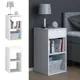 Тумба прикроватная Vision 35x65x35 см 1 ящик дсп цвет белый