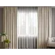 Комплект штор на шторной ленте блэкаут Cassia 150x250 см цвет шампань