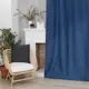 Штора на шторной ленте Этель Классика 145x265 см цвет синий