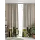 Комплект штор Helga на шторной ленте Шелоксис 150x250 см цвет белый