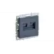 Розетка двойная встраиваемая IEK Brite РК10-2-БрМ RJ45 цвет маренго