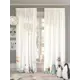 Комплект штор Helga на шторной ленте Удиор 150x260 см цвет белый