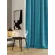 Штора Helga на шторной ленте Виари 150x280 см цвет синий