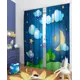 Комплект штор на шторной ленте блэкаут Helga Рукба 150x260 см цвет зеленый
